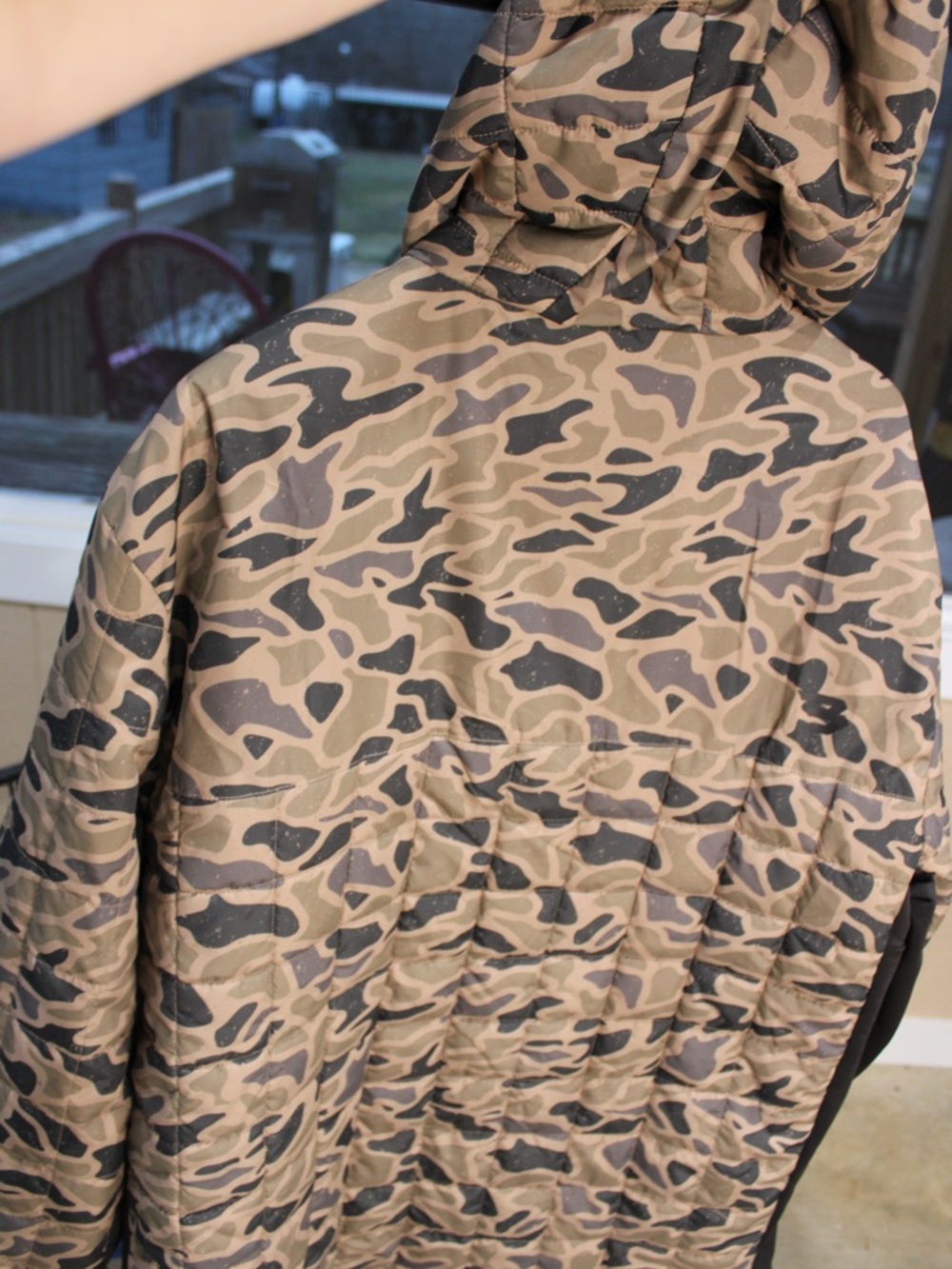 Burlebo Camo Puffer Jacket Mens Size XL New With Tags - Picture 6 of 8